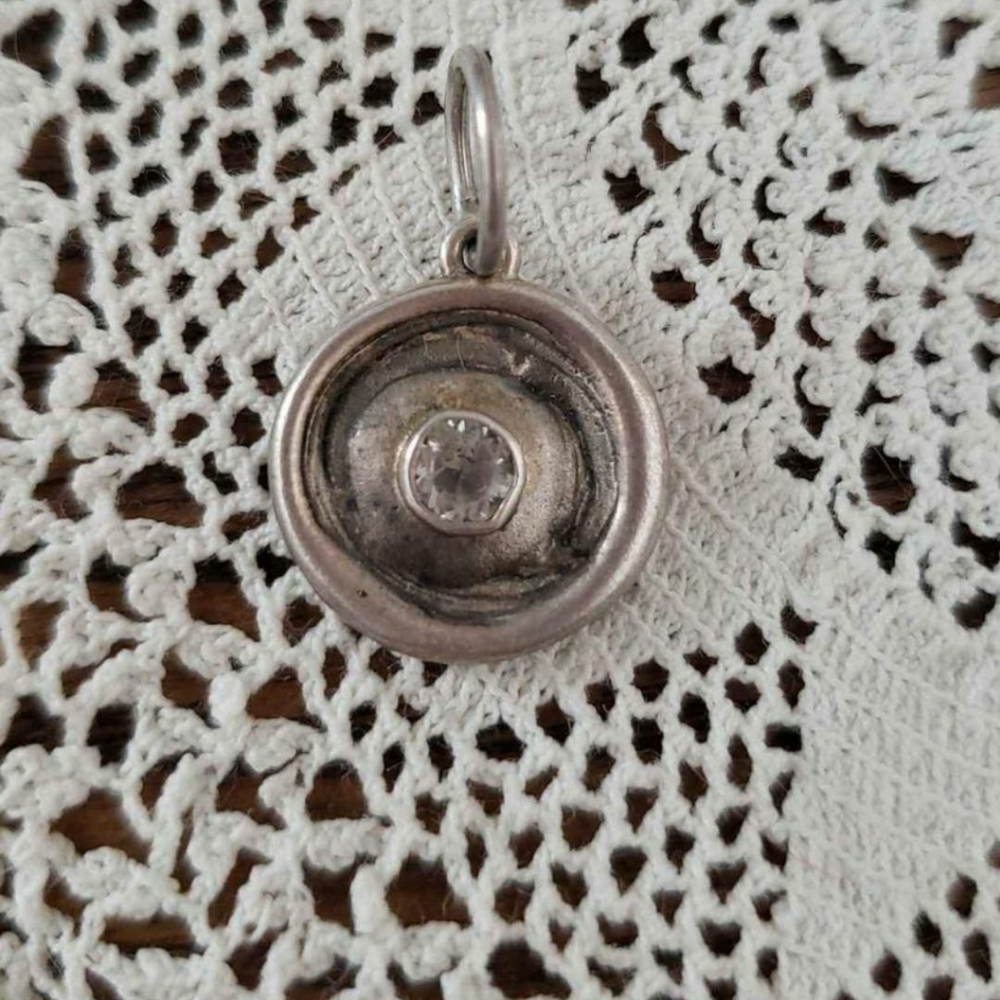 Waxing Poetic Birthstone Charm April